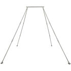 Aerial Stand Portable Aerial Rig Frame Yoga Swing Bar W 20ft White Aerial Silk
