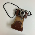 Kodak Signet 40 35mm Film Camera Black silver W  Case   Strap  mint 