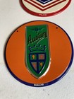 Vtg 1950 s Wheaties Cereal Premium Car Badge Emblem Lot Of 10 Metal Tin Signs