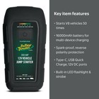 Battery Tender 2000 Amp Lithium Jump Starter - 16000mah Portable Power Station