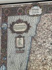Vintage Large Biblical Map Of Israel