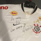 Nike Sc Corinthians Paulista Ronaldo Signed Soccer Jersey  9 White Original