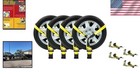 4 Pack 2  X 14  Tie Down Straps For Trailers - 3335 Lb Wll  Easy Tension Control