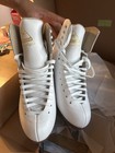 Jackson Mystique White Figure Skates 9 Lace-up Padded Lined