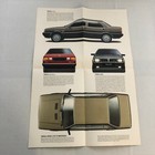 Lancia Prisma Car Sales Brochure Catalog German Diesel Turbo 1 3 1 5 1 6