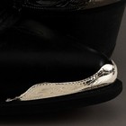 New  Western Cowboy Boot Tips Rand - Silver  j  Toe Tips - Pair   Set