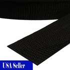 1 3 4 1 5 2  Inch Polypropylene Webbing  Black Nylon Strap 5 10 25 Yards