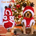 Pet Christmas Costumes Santa Dog Clothes Winter Coats Outfit Cats Small Dogs Us