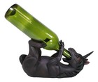 Ebros Elixir Of Doom Macabre Black Unicorn Wine Holder Figurine Kitchen Statue