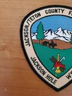 Vintage Jackson   Teton County Wyoming Fire Department Glue On Patch