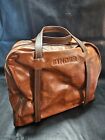 Singer Sewing Machine Travel Vinyl Carry Case Storage Bag Faux Leather Vintage