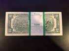 2003a Two Dollar   2  Bill Uncirculated Consecutive Sequential Bep Wrap - 1 Note