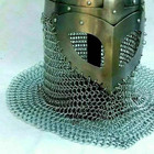 Medieval Norman Viking Helmet With Chainmail Aventail Steel Larp Armor