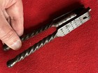 Antique 19th Century English Victorian Wrought Steel Fancy Nut Cracker