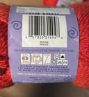 Lot Of 3 Bernat Softee Chunky Yarn Acrylic Bulky  5 3 5oz Rouge Same Dye Lot