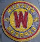The Western Express Company Jacket Size Truck Driver Patch 6 In Dia Est Ca 1950s