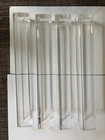 Vintage Set Of 4 Mid Century Modern Clear Lucite Acrylic Table Legs 28 1 2  Tall