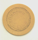 Sundown Club Mason Illegal Gambling Chip Clay