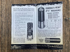 Vintage Federal Hi-power Shot Shells Fold Out Dealer Advertising Brochure