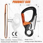 Arborist Speedline Kit 26   48  - 29kn 1  Webbing   35kn Double-action Snap Hook