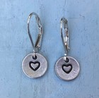 Handcrafted Sterling Silver Sundance Charm Artisan Jewelry Handmade Earrings