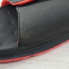 Jordan Rcvr Slides Mens 12 Black Red Sandals Logo Solarsoft Comfort 558888-4019