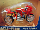 Maisto Road   Track 1 18 Scale Motorcycle Red Ducati Die-cast Metal 