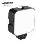 Andoer Mini Led Video Light Fill Lamp 6500k Dimmable For Canon Dslr Camera M0d3