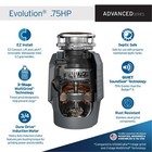 Insinkerator Evolution 0 75hp 3 4 Hp  Advanced Series Ez Connect Continuous F   