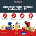 3 4 Inch Tankless Water Heater Isolation Service Valve