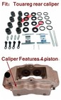 For Vw Touareg Q7 Cayenne Rear Brake Caliper Repair Kit 4 Pot Fa006cn