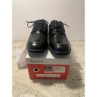 Alpine Swiss Mens Black Leather Lace Up Dress Shoes Size 8 Academia Dress
