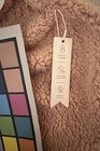Lovey Sherpa Snuggly Security Blanket Bear  Lined Soft Baby Nursery Soother