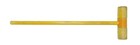 Orange Croquet Mallet Wood Rademaker Usa Vintage