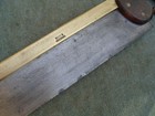 Early 14  Brass Backed Tenon Saw By Buck  London 