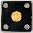 1910 G 2 50 Indian Head Gold Quarter Eagle - Capital Plastic Holder - Sku-g5966