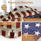 Bible Cover Case For Women Men American Flag Carrying Book Case Church Bag