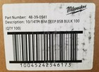 44-7 8  10 14 Tpi Band Saw Blade Milwaukee 48-39-0541 Lot Of 100 Blades