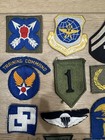 Vintage Military Patches Lot Wwii Amphibious Forces Airlift Command Ranger Rank