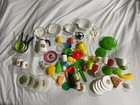 Vtg Sears Tuck-away Kitchen 3 Piece Set Oven Fridge Sink Accessories Chilton Lot