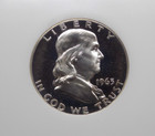 1963 Proof Franklin Silver Half Dollar 50c Ngc Pf67 Cameo  005 Old Fatty Ecc c