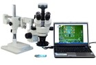 9 0mp Usb Digital Dual-boom Stand Stereo Zoom Microscope 2x-90x 144 Led Light