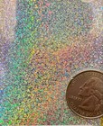 Encore   Efx21 Silver Glitter Holographic Vinyl For Signage - Made In Usa