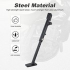 Motorcycle Steel Adjustable Kickstand Sidestand Fit For Suzuki Dr650 1996-2023
