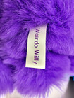 Russ Weirdo Willy Monster Pet Purple Plush Window Clinger Toy 13    Vintage
