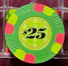 100 Pieces  Paulson Th And C Classics   25 Chip 