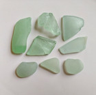 8 Xl Seafoam Sea Glass Lg x-large Pieces  Lot Genuine Surf Tumbled   Nyc Beach