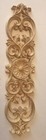 2 Vintage Style Wood Decor Accent Scrolled Moulding Decorative Carving Applique