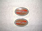 Hartzell Propeller Aircraft Prop Decals - Set Of Two  - Free   Fast Shipping 
