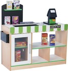 Cashier Austin Interactive Wooden Play Market Stand With Lights And Sounds  M   